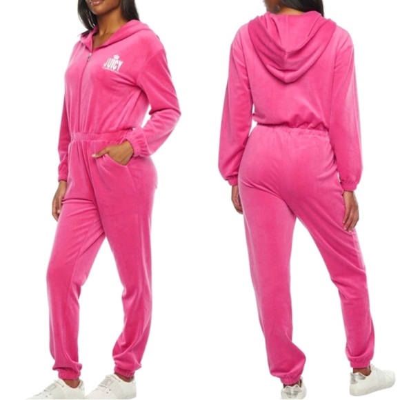 Juicy Couture | Pants & Jumpsuits | Juicy Hot Pink One Piece
